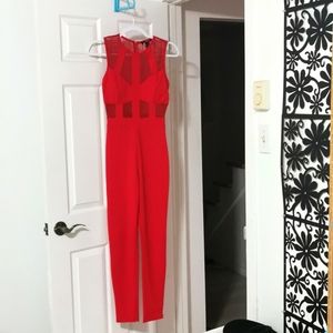 Red Jumpsuit